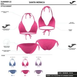 JOMA Bikini Mujer Santa Mónica Azul 7 JOMA Bikini Mujer Santa Mónica Azul -Deportiva Ropa Tienda 300007.715 3
