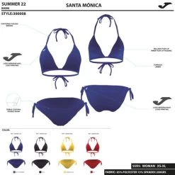 JOMA Bikini Mujer Santa Mónica Negro 7 JOMA Bikini Mujer Santa Mónica Negro -Deportiva Ropa Tienda 300008.100 3