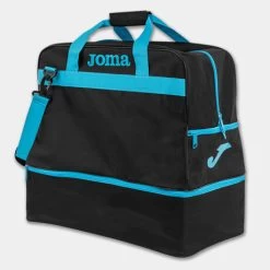 JOMA Bolsa De Deporte Grande Training III Negro Turquesa Flúor