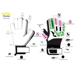 JOMA Guantes Portero Fútbol Premier Negro Verde 13 JOMA Guantes Portero Fútbol Premier Negro Verde -Deportiva Ropa Tienda 400510.154 6