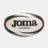 JOMA Balón Rugby J-Match Blanco Negro Naranja -Deportiva Ropa Tienda 400742.201 1