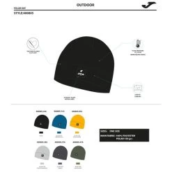 JOMA Gorro De Invierno Explorer Negro -Deportiva Ropa Tienda 400805.100 6