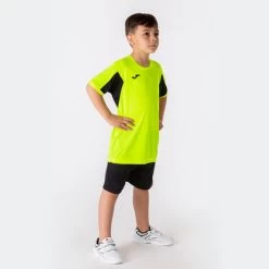 JOMA Set Hombre Colle Amarillo Flúor Negro -Deportiva Ropa Tienda 500268.061 5