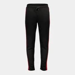 JOMA Pantalón Largo Hombre Stripe Negro Rojo