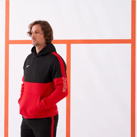 JOMA Pantalón Largo Hombre Stripe Negro Rojo 5 JOMA Pantalón Largo Hombre Stripe Negro Rojo - Imagen 3