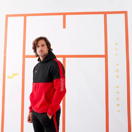 JOMA Pantalón Largo Hombre Stripe Negro Rojo 6 JOMA Pantalón Largo Hombre Stripe Negro Rojo - Imagen 4