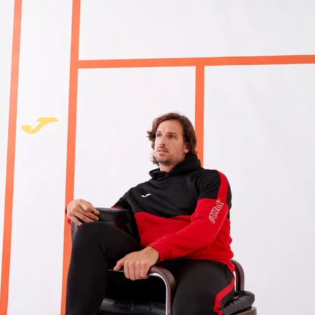 JOMA Pantalón Largo Hombre Stripe Negro Rojo 7 JOMA Pantalón Largo Hombre Stripe Negro Rojo - Imagen 5