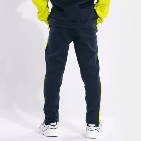 JOMA Pantalón Largo Niño Stripe Marino Lima 5 JOMA Pantalón Largo Niño Stripe Marino Lima - Imagen 3