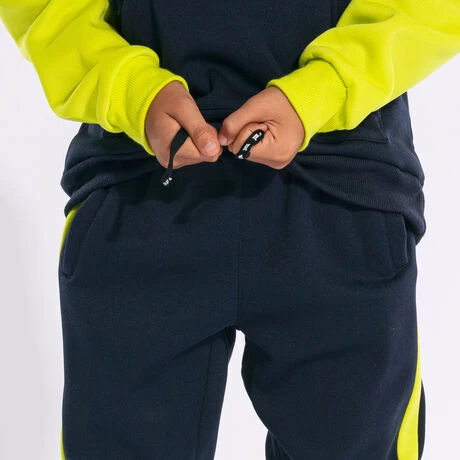 JOMA Pantalón Largo Niño Stripe Marino Lima 7 JOMA Pantalón Largo Niño Stripe Marino Lima - Imagen 5