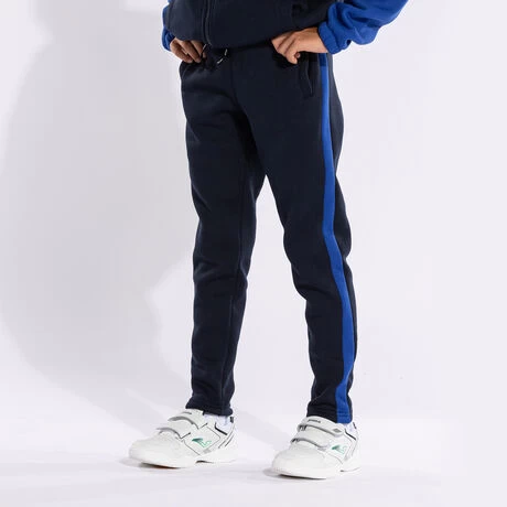 JOMA Pantalón Largo Niño Stripe Marino Azul 6 JOMA Pantalón Largo Niño Stripe Marino Azul - Imagen 4