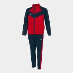 JOMA Chándal Niño Stripe Marino Rojo