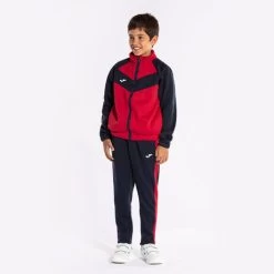 JOMA Chándal Niño Stripe Marino Rojo -Deportiva Ropa Tienda 500579.306 4