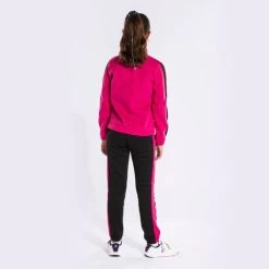 JOMA Chándal Niña Stripe Fucsia Negro -Deportiva Ropa Tienda 500591.522 7