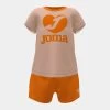 JOMA Set Niña Love J Rosa Naranja -Deportiva Ropa Tienda 600056.070 1