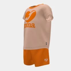 JOMA Set Niña Love J Rosa Naranja -Deportiva Ropa Tienda 600056.070 4