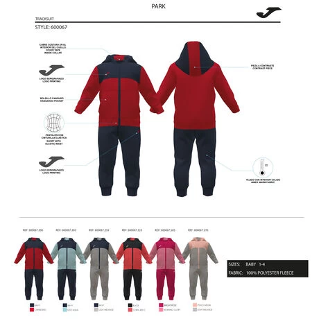 JOMA Chándal Junior Park Marino Azul 9 JOMA Chándal Junior Park Marino Azul - Imagen 7