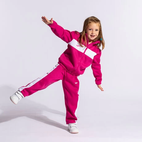 JOMA Chándal Junior Stripe Fucsia 6 JOMA Chándal Junior Stripe Fucsia - Imagen 4