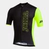 JOMA Maillot Unisex Crono Negro Amarillo Flúor