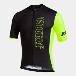 JOMA Maillot Unisex Crono Negro Amarillo Flúor