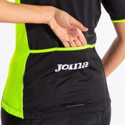 JOMA Maillot Unisex Crono Negro Amarillo Flúor -Deportiva Ropa Tienda 700041.121 11