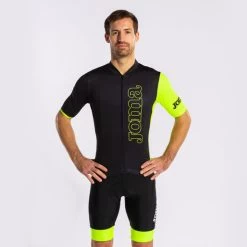 JOMA Maillot Unisex Crono Negro Amarillo Flúor -Deportiva Ropa Tienda 700041.121 12
