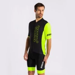 JOMA Maillot Unisex Crono Negro Amarillo Flúor -Deportiva Ropa Tienda 700041.121 13