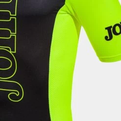JOMA Maillot Unisex Crono Negro Amarillo Flúor -Deportiva Ropa Tienda 700041.121 20