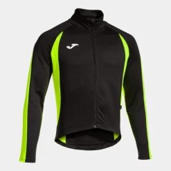 JOMA Chaqueta Unisex Crono Negro Amarillo Flúor