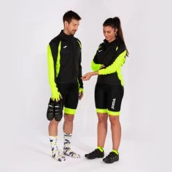 JOMA Chaqueta Unisex Crono Negro Amarillo Flúor -Deportiva Ropa Tienda 700042.121 11