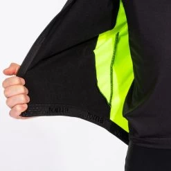 JOMA Chaqueta Unisex Crono Negro Amarillo Flúor -Deportiva Ropa Tienda 700042.121 16