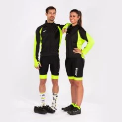 JOMA Chaqueta Unisex Crono Negro Amarillo Flúor -Deportiva Ropa Tienda 700042.121 4