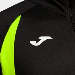 JOMA Chaqueta Unisex Crono Negro Amarillo Flúor -Deportiva Ropa Tienda 700042.121 7