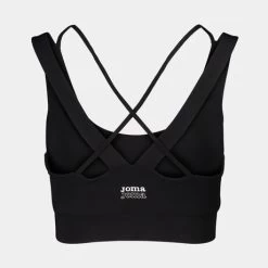 JOMA Sujetador Deportivo Mujer Daphne Negro -Deportiva Ropa Tienda 800110.100 4