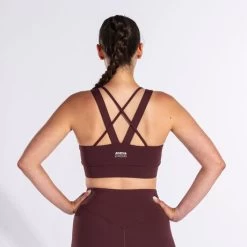 JOMA Sujetador Deportivo Mujer Daphne Burdeos -Deportiva Ropa Tienda 800110.648 3