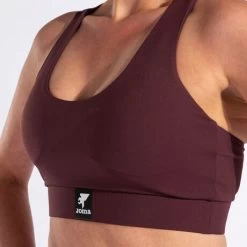 JOMA Sujetador Deportivo Mujer Daphne Burdeos -Deportiva Ropa Tienda 800110.648 4