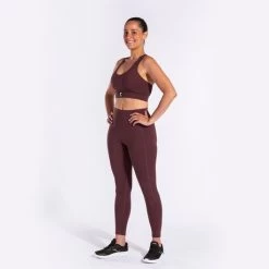 JOMA Sujetador Deportivo Mujer Daphne Burdeos -Deportiva Ropa Tienda 800110.648 6