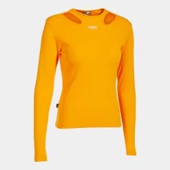 JOMA Camiseta Manga Larga Mujer Daphne Naranja