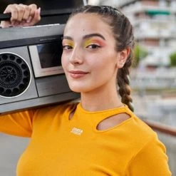 JOMA Camiseta Manga Larga Mujer Daphne Naranja 12 JOMA Camiseta Manga Larga Mujer Daphne Naranja -Deportiva Ropa Tienda 800120.991 3