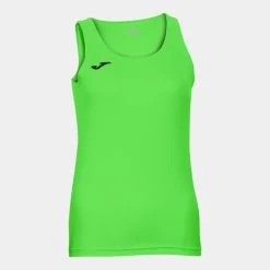 JOMA Camiseta Sin Mangas Mujer Diana Verde Flúor
