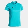 JOMA Polo Manga Corta Mujer Hobby Turquesa Flúor 1 JOMA Polo Manga Corta Mujer Hobby Turquesa Flúor -Deportiva Ropa Tienda 900247.010 1