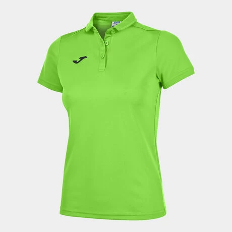 JOMA Polo Manga Corta Mujer Hobby Verde Flúor 3 JOMA Polo Manga Corta Mujer Hobby Verde Flúor