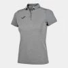 JOMA Polo Manga Corta Mujer Hobby Gris Melange -Deportiva Ropa Tienda 900247.250 1