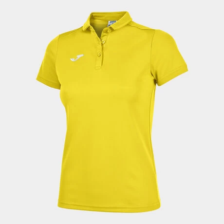 JOMA Polo Manga Corta Mujer Hobby Amarillo 3 JOMA Polo Manga Corta Mujer Hobby Amarillo