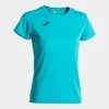 JOMA Camiseta Manga Corta Mujer Combi Turquesa Flúor