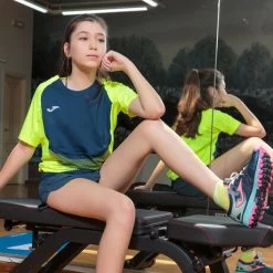 JOMA Camiseta Manga Corta Mujer Elite VI Amarillo Marino 8 JOMA Camiseta Manga Corta Mujer Elite VI Amarillo Marino -Deportiva Ropa Tienda 900641.063 3