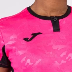 JOMA Camiseta Manga Corta Mujer Toletum II Rosa Flúor Negro 8 JOMA Camiseta Manga Corta Mujer Toletum II Rosa Flúor Negro -Deportiva Ropa Tienda 901045.031 3