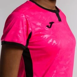 JOMA Camiseta Manga Corta Mujer Toletum II Rosa Flúor Negro 9 JOMA Camiseta Manga Corta Mujer Toletum II Rosa Flúor Negro -Deportiva Ropa Tienda 901045.031 4
