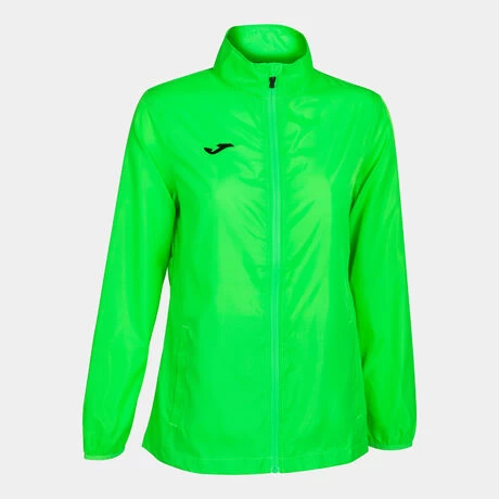 JOMA Cortavientos Mujer Elite VII Verde Flúor 3 JOMA Cortavientos Mujer Elite VII Verde Flúor