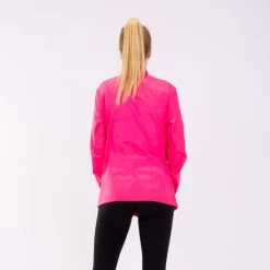 JOMA Cortavientos Mujer Elite VII Rosa Flúor -Deportiva Ropa Tienda 901065.030 3