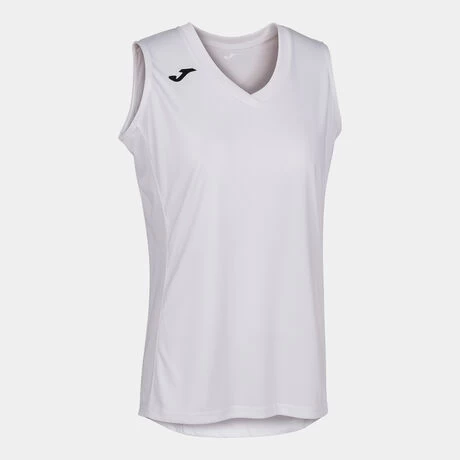 JOMA Camiseta Sin Mangas Mujer Cancha III Blanco 3 JOMA Camiseta Sin Mangas Mujer Cancha III Blanco